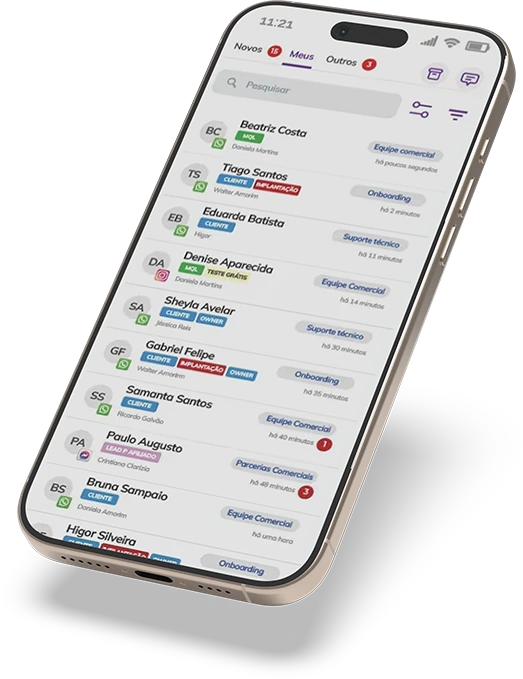 Spark CRM Gestor de Vendas Fluxo Bot Conversa
